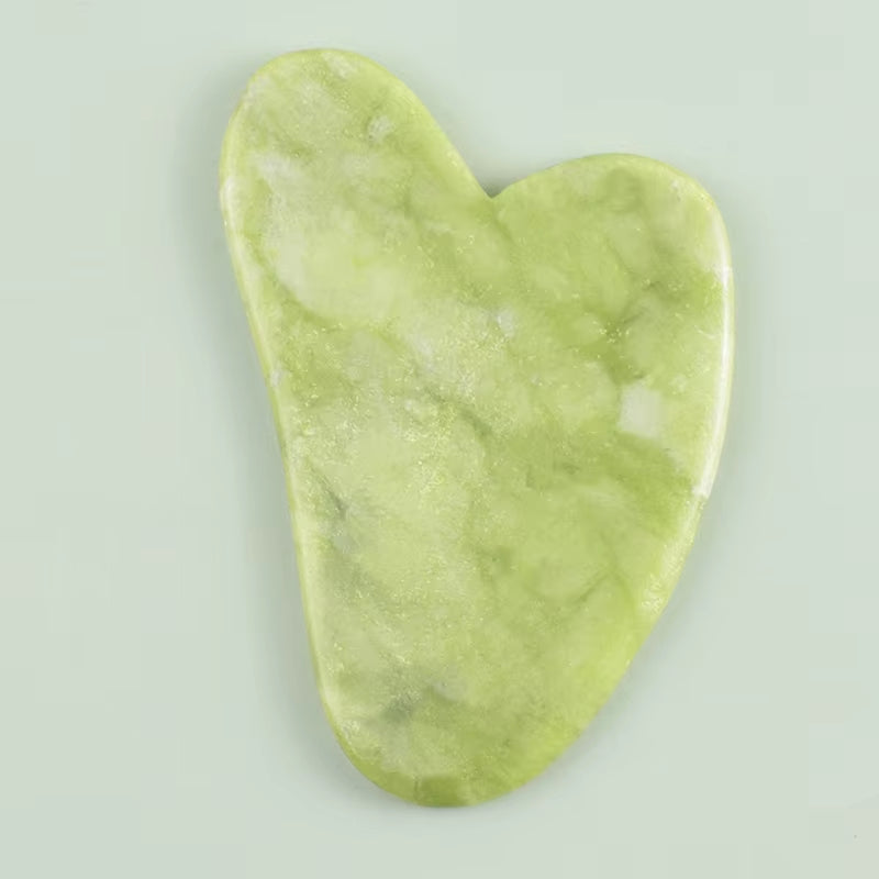 100% Natural Jade Stone Gua Sha Skin Massager for Face Comb Body Acupuncture Stick Beauty Health SPA anti Aging Wrinkle Tighten